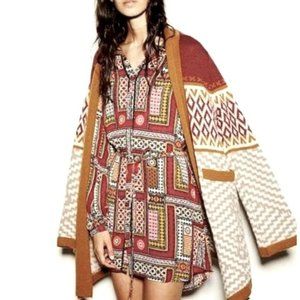 TIGERLILY Palacio Long Sleeve Button Down Shirt Dress